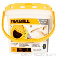 Frabill Aqua Life Dual Fish Bait Bucket with Clip on Aerator   555308649